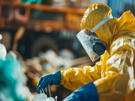 Entsorgung von radioaktivem Material (Foto: AdobeStock)