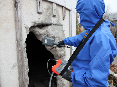 Strahlenmessungen (Foto: Seibersdorf Labor GmbH)