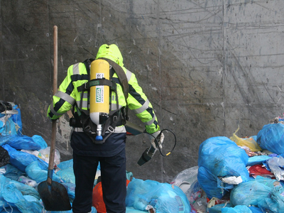 Entsorgung Schrottmessung (Foto: Seibersdorf Labor GmbH)