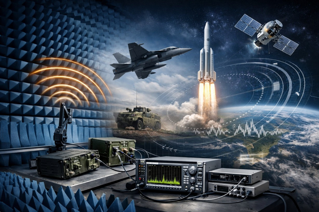 EMV für MIL-Luftfahrt-Raumfahrt (Grafik: Seibersdorf Labor GmbH)
