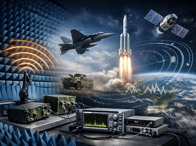 EMV für MIL-Luftfahrt-Raumfahrt (Grafik: Seibersdorf Labor GmbH)