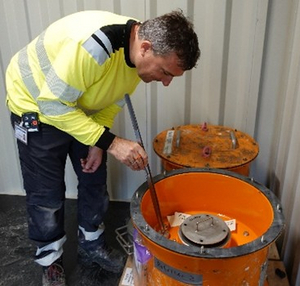 Austausch Strahlenquellen (Foto: Seibersdorf Labor GmbH)