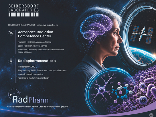 RadPharm - Aerospace Radiation Competence Center - Radiopharmaceuticals (Foto: AI)