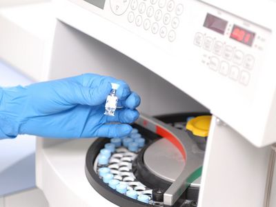 Photo: Doping control analytics