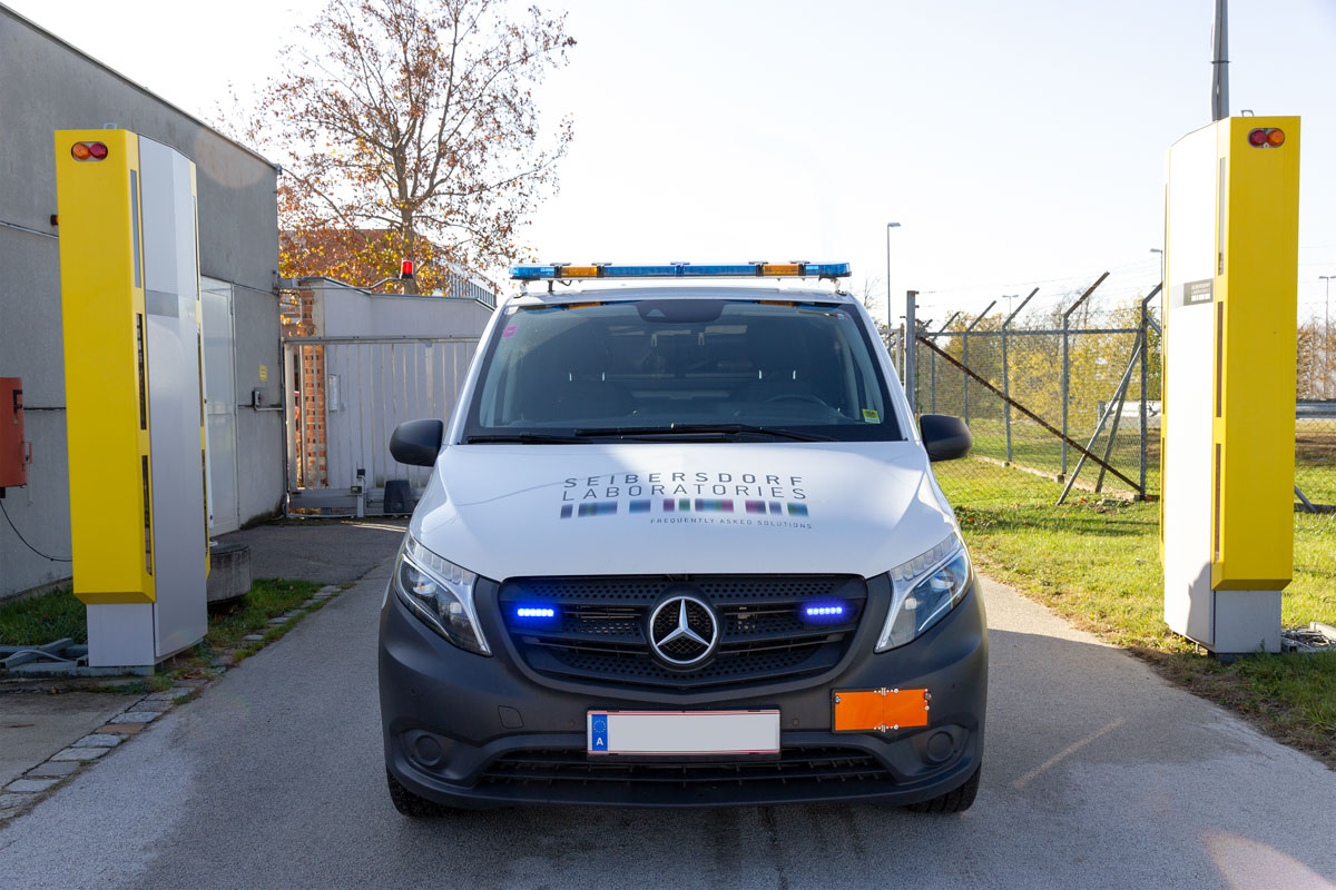 Mobiles Labor und Portalmonitor (Foto: Seibersdorf Labor GmbH)